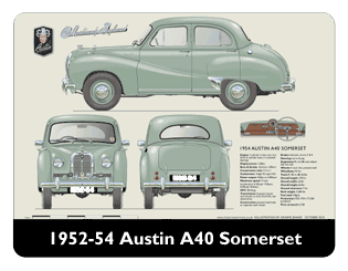 Austin A40 Somerset 1952-54 Mouse Mat